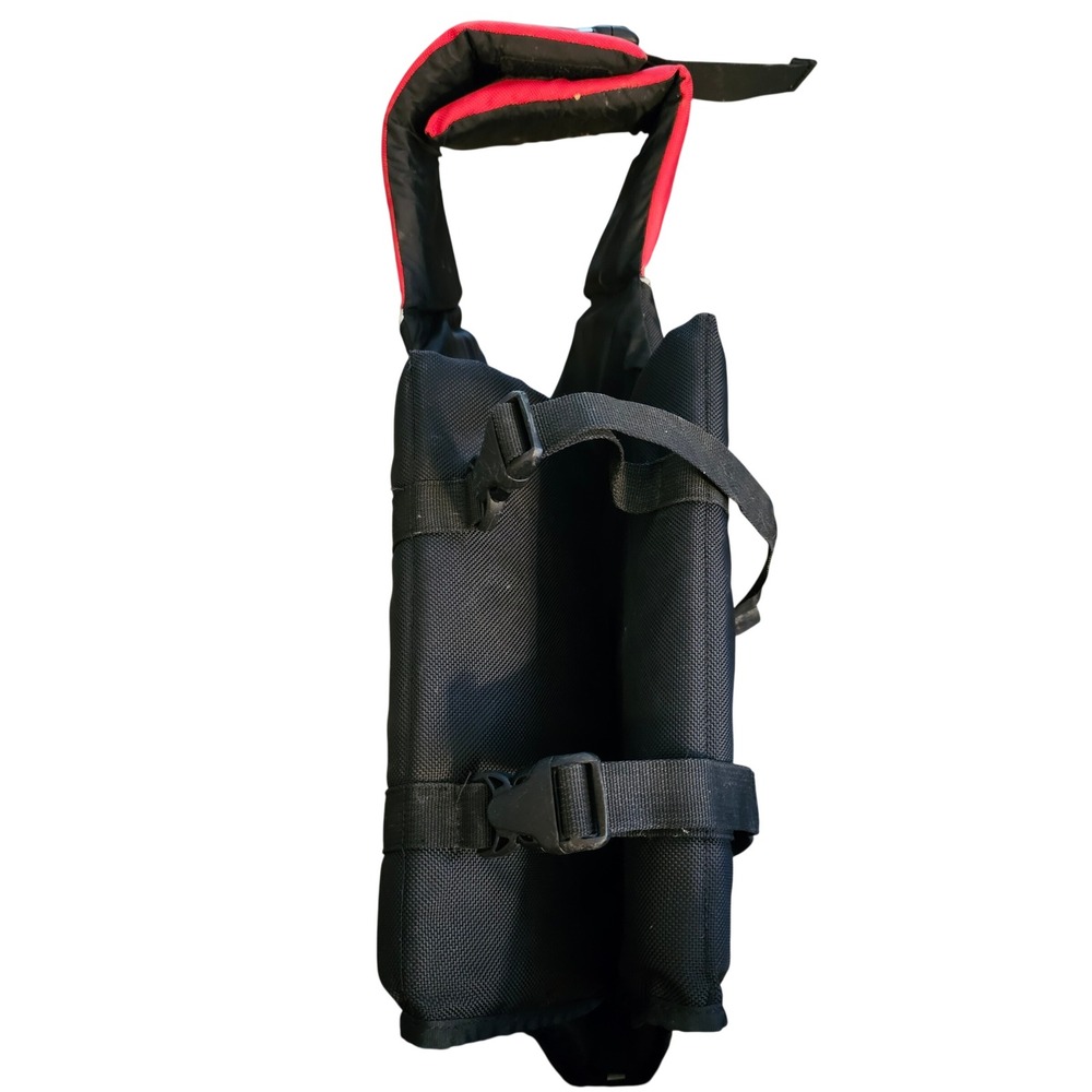 Ruffwear Float Coat Dog Life Jacket Red Black Large Reflective Water Safe Vest - Picture 7 of 7